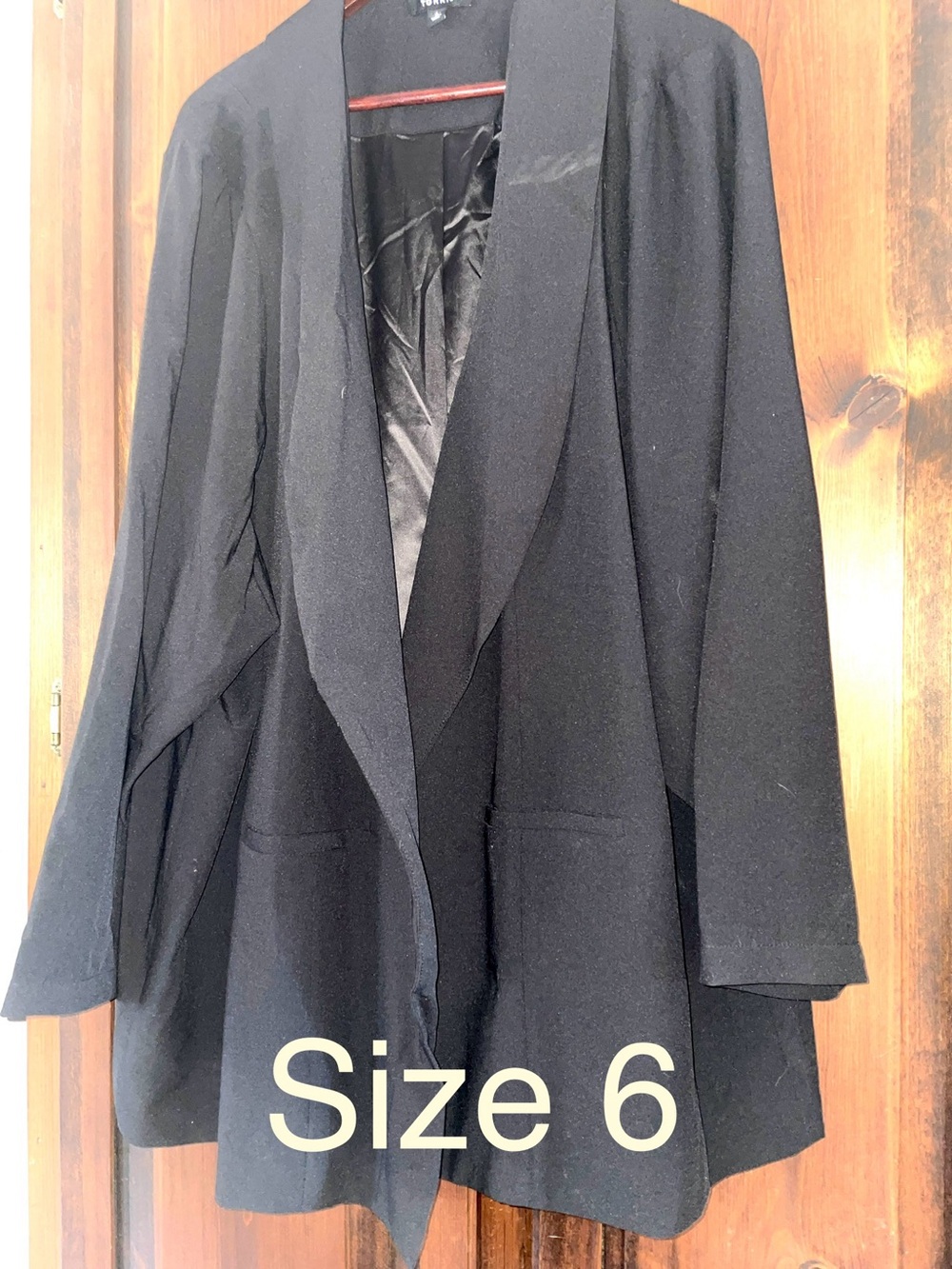 torrid Black Open-Front Blazer Jacket
